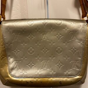 Gold Designer Shoulder Bag